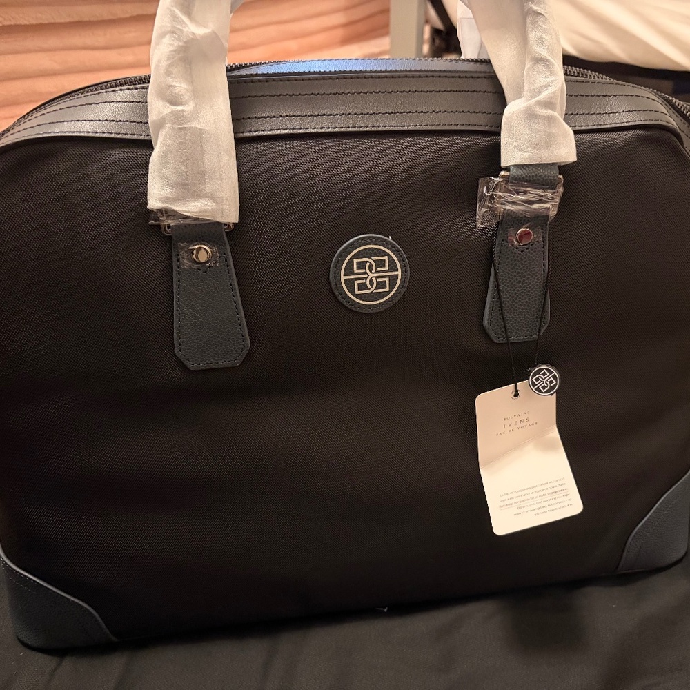 Bolvaint Paris Ivens Travel Bag - Nylon & Leather